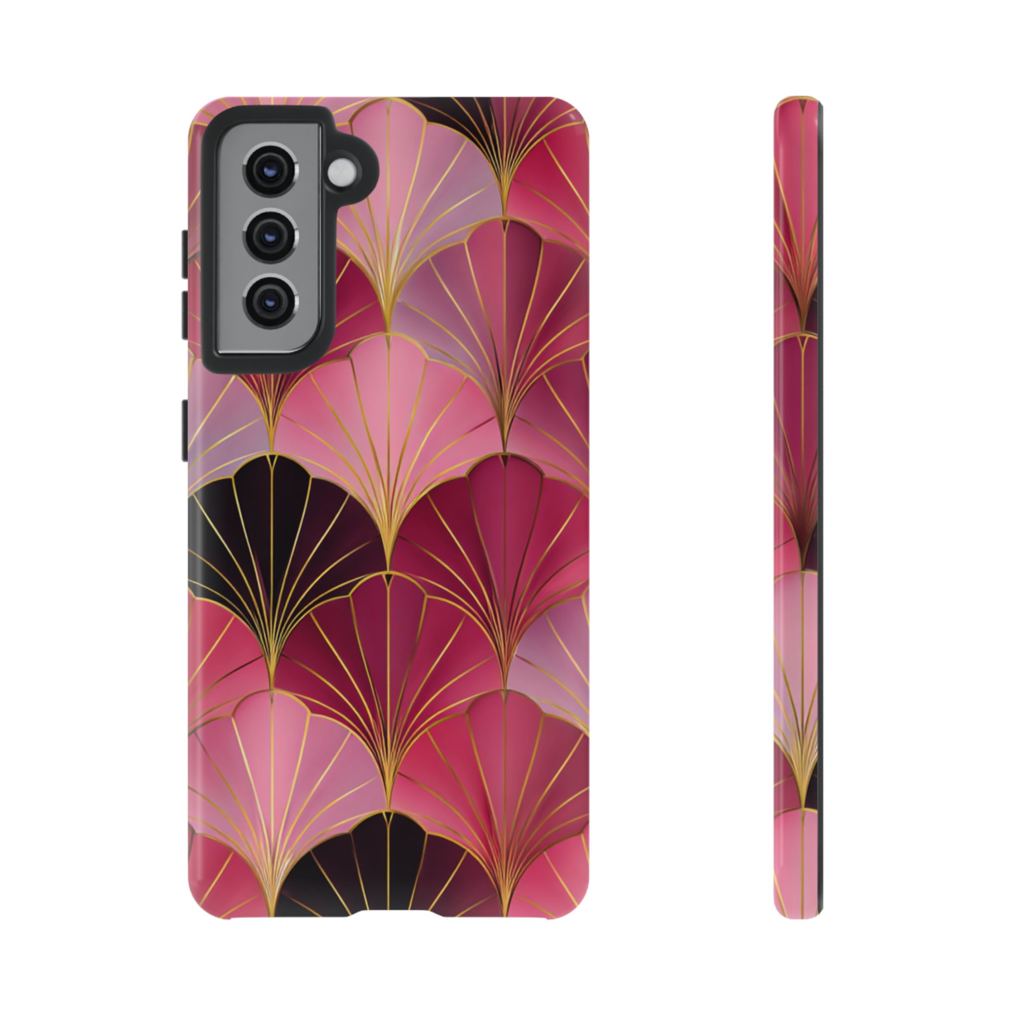 Pink Art Deco Phone Case - Image 7